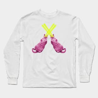 Lazer Cats! Long Sleeve T-Shirt